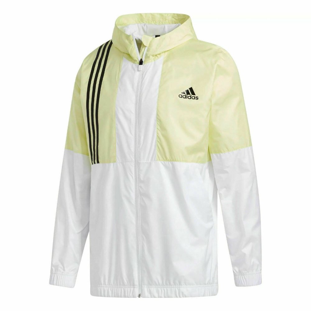 Adidas Axis Men's Hooded Windbreaker Jacket NWT M